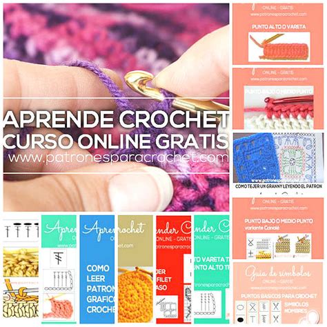 Curso Gratis De Ganchillo ~ Crochet Online