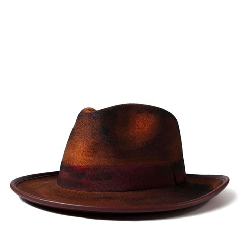 Retro Art Brown Fedora Hat – Ghelter