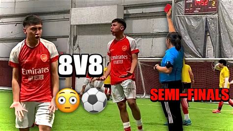 RED Card Game FOULS GOALS Cash Prize Tournament Indoor 8v8