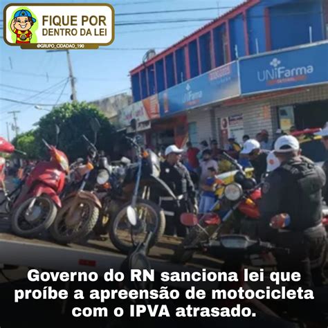 Blog Do Gilvan Leite Governo Do Rn Sanciona Lei Que Pro Be A Apreens O