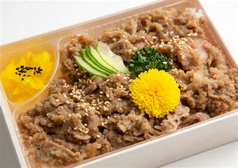 国産牛しぐれ煮弁当 1080円｜こい希 くるめし弁当