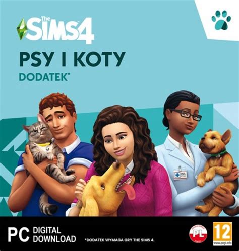 The Sims Psy I Koty Dodatek Klucz Ea Stan Nowy Z Sklepy