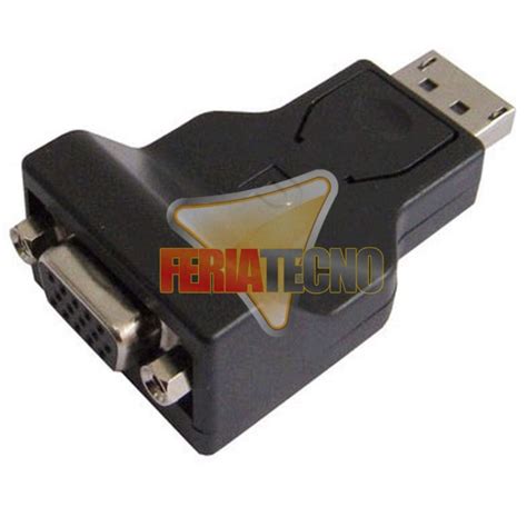 Adaptador Displayport Macho A Vga Hembra