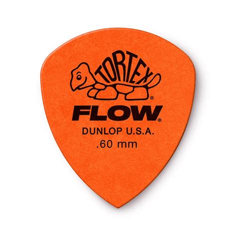 Dunlop Tortex Flow Standard Guitar Picks Mm Orange Pack