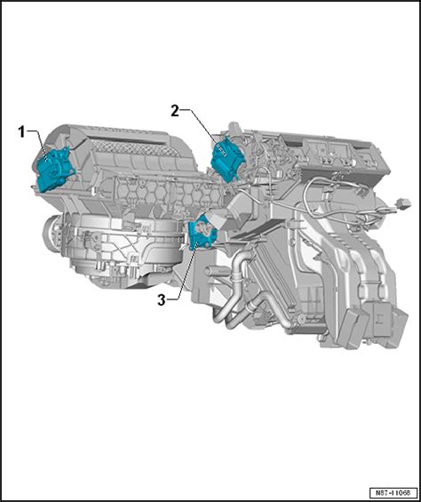 Knochen L Cherlich Medley Passat C Heizung Stellmotor Gurgeln Tor