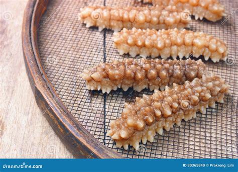 Sea Cucumbers (echinoderms) For Sale At Fish Market, South Korea ...