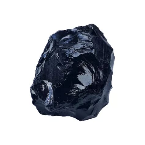 Obsidiana Negra Pedra Bruta Natural 1 2kg Proteção Decoração