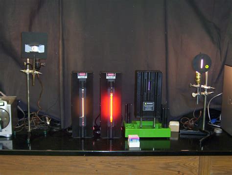 St Lawrence University Physics Lecture Demos Gas Tube Spectra