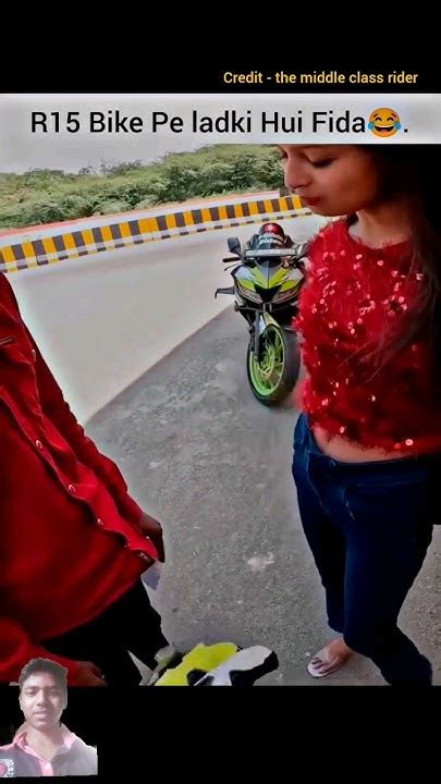 Sports Bike Dekh Apne Bf Se Ki Brekup Shots Bike Rider R15 Comedy Ridergirl Automobile