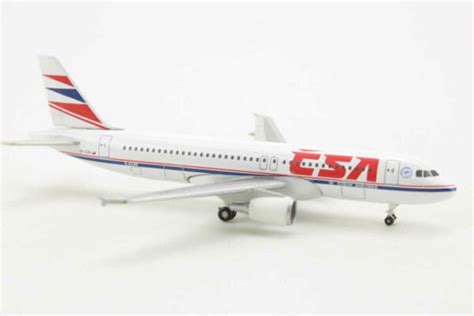 Airbus A320 CSA Czech Airlines OK GEA Herpa 514798 1 500 MW Moba