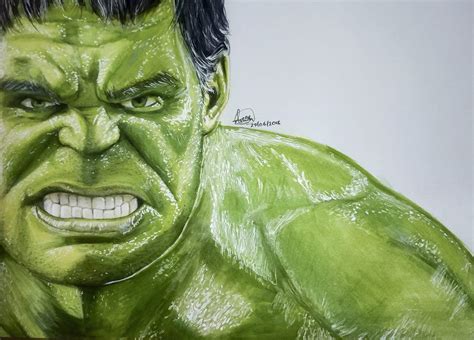 Easy Hulk Drawings In Pencil