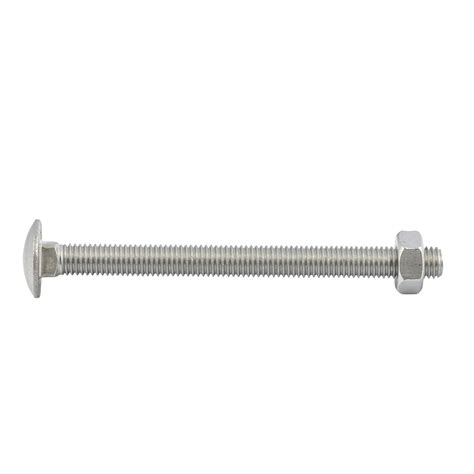 Zenith M10 X 120mm Stainless Steel Cup Head Bolt And Nut Bunnings