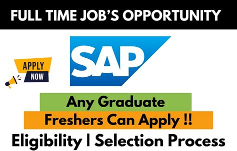 SAP Hiring For 2024 Support Engineer Latest Job Job S For U