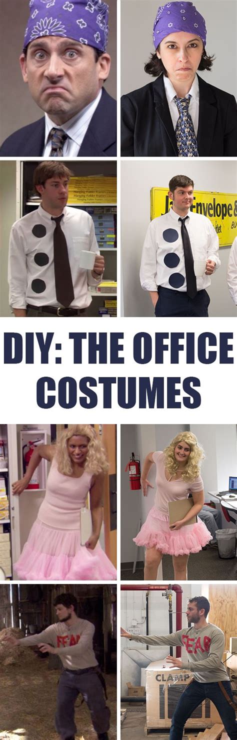 DIY: The Office Halloween Costumes | Office halloween costumes, Diy ...