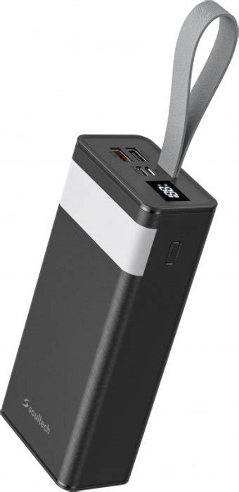 Soultech LesserBear 30000 mAh Hızlı Şarj Işıklı Dijital Göstergeli USB