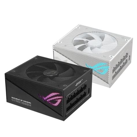 ASUS 華碩 ROG STRIX AURA 1000W 電源供應器 金牌 全模組化 筆電 電源供應器 機殼 電源 散熱改裝 硬派精璽線上購物網