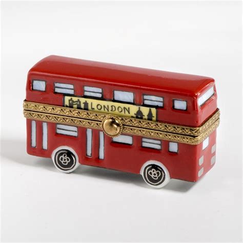 Limoges London Bus Box