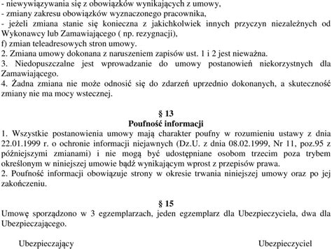 Umowa Nr U Zzo Pdf Darmowe Pobieranie