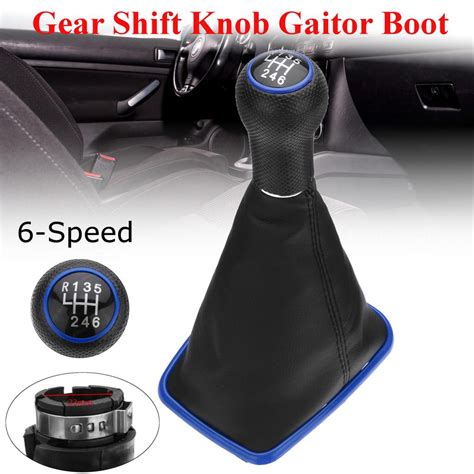 Buy 1 Set Car Auto Vehicle 5 6 Speed Gear Shift Knob Lever Shifter