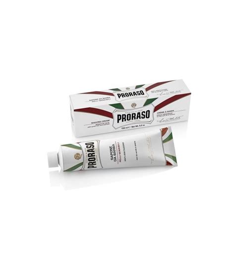 Tubo Crema De Afeitar TE VERDE Y AVENA PRORASO 150 ML