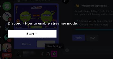 Discord - How to enable streamer mode