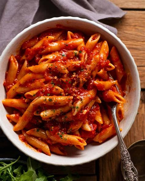 Spicy Penne All Arrabbiata Recipe RecipeTin Eats