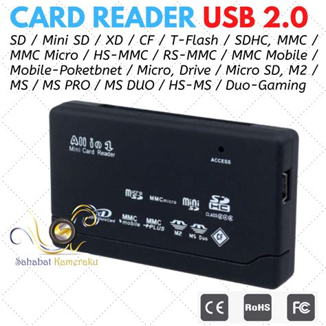 jual card reader sd mini sd xd cf  flash sdhc mmc mmc