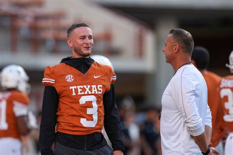 Quinn Ewers Gets Massive Injury Update Before Texas Vs OU Athlon Sports