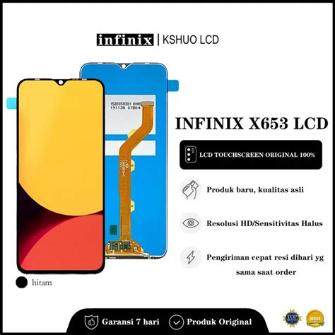 LCD TOUCHSCREEN INFINIX SMART 4 X653C INFINIX X653 COMPLETE ORIGINAL