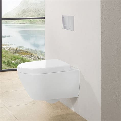 Villeroy And Boch Viconnect Pro Toilet Frame With Chrome Flush Plate