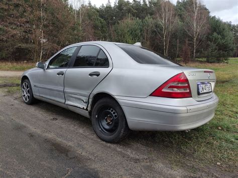 Mercedes Benz C180 2 0 Benzyna 129KM Alufelgi Transport Zamiana OKAZJA