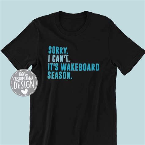 Wakeboard T Shirts Etsy