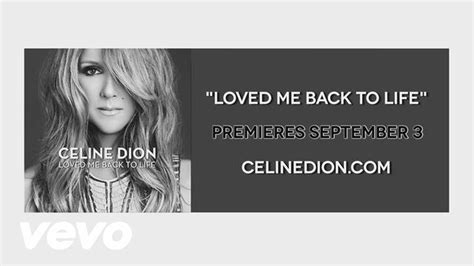 Céline Dion Teaser Video Loved Me Back To Life In Studio Footage