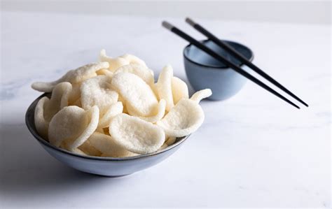 Prawn Crackers Kroepoek Stock Photo - Download Image Now - Appetizer, Asia, Asian Food - iStock