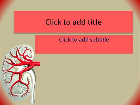 Hướng dẫn cách Kidney background powerpoint Tạo hiệu ứng mới mẻ cho