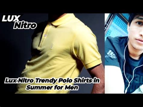 Lux Nitro Pole T Shirts For Summer Review Lux Polo T Shirts For Men