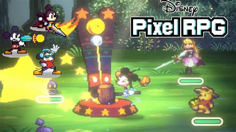 Disney Pixel Rpg Global Adventure With Beloved Characters In