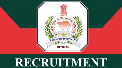 Gpsc Recruitment Released Notification Check Post Salary Age