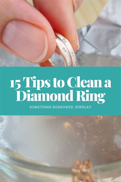 Tips To Clean A Diamond Ring