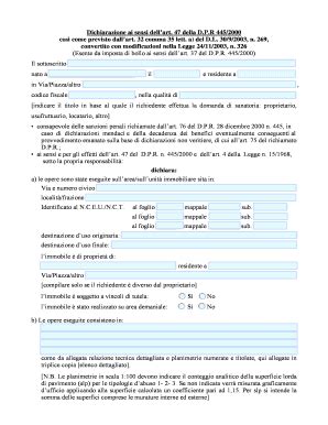 Fillable Online Test433 Epavia Dichiarazione Ai Sensi Dell Art Fax