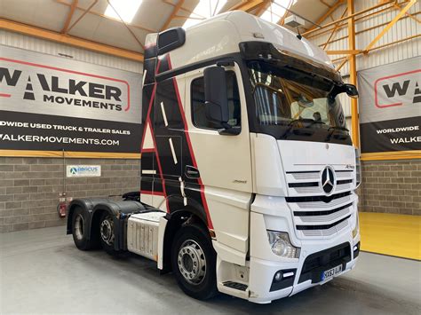 MERCEDES ACTROS 2551 GIGASPACE EURO 5 6X2 TRACTOR UNIT 2013 HX63