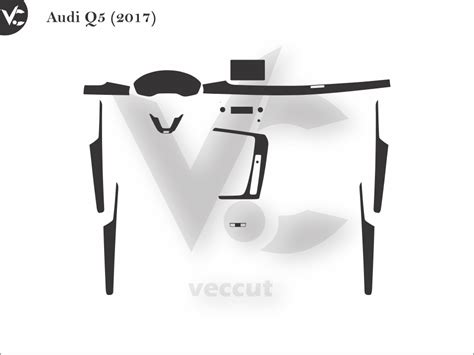 Audi Q5 (2017) Wrap Cutting Template – Vec Cut