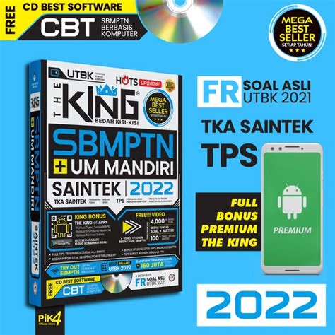 Jual Buku The King Bedah Kisi Kisi Sbmptn Dan Um Mandiri Saintek