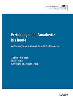 Goethe Universit T Frankfurter Beitr Ge Zur Erziehungswissenschaft