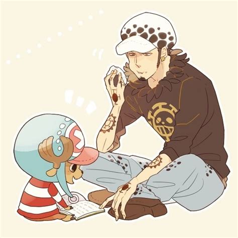 Trafalgar Law X Tony Tony Chopper One Piece Pinterest Trafalgar