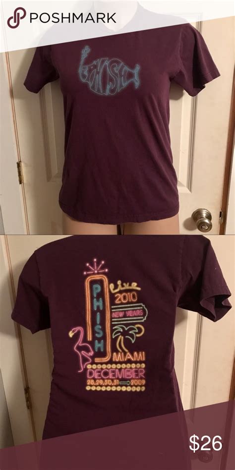 Phish 2010 New Years Concert T Shirt Medium 🎶 Concert Tshirts New