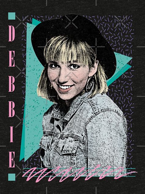 Retro Vintage Debbie Gibson 80s Styled Aesthetic Design Tri Blend T Shirt For Sale By