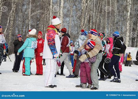 All Russian Mass Ski Race Ski Russia The Olympic Champion Took Part In