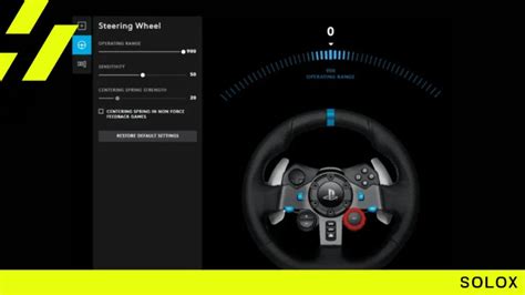 ACC Wheel Settings For The Logitech G29 G920