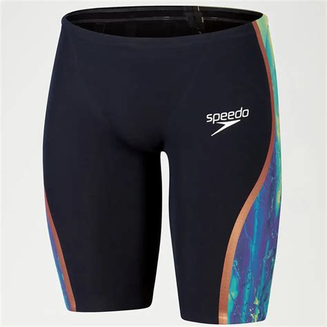 Speedo Mens Fastskin Lzr Pure Intent Cosmic Storm Jammer Bluegre